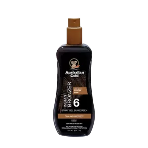 Instant bronzer spray gel spf 6 237ml